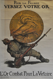 Pour la France versez votre or. L’or combat pour la victoire