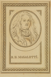 Bardo Bardi Magalotti, général. D'après le tableau peint par N. de Largillière