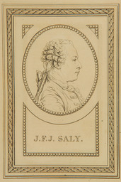Jacq.-Franç.-Joseph Saly, sculpteur. D'après le dessin de C. N. Cochin, fils