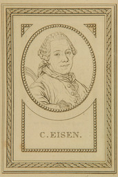 Charles Eisen, peintre. D'après le tableau peint par Vispré