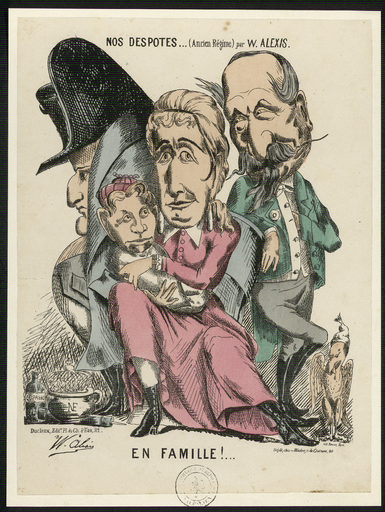 Nos despotes... (Ancien Régime) par W. Alexis. En famille !...