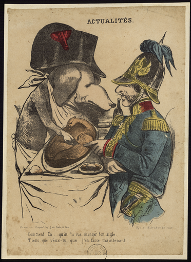 Actualités. Comment Co...quin tu vas manger ton aigle. Tiens que veux-tu que j'en fasse maintenant.