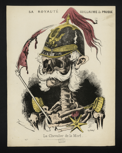 Sa royauté Guillaume de Prusse. Le chevalier de la Mort
