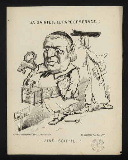 Sa Sainteté le pape déménage..! ... Ainsi soit-il ..!