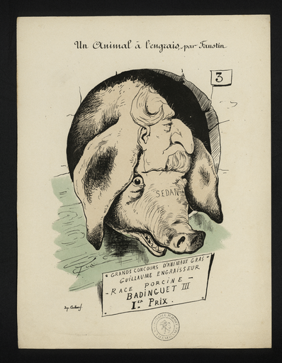 Un animal à l'engrais, par Faustin