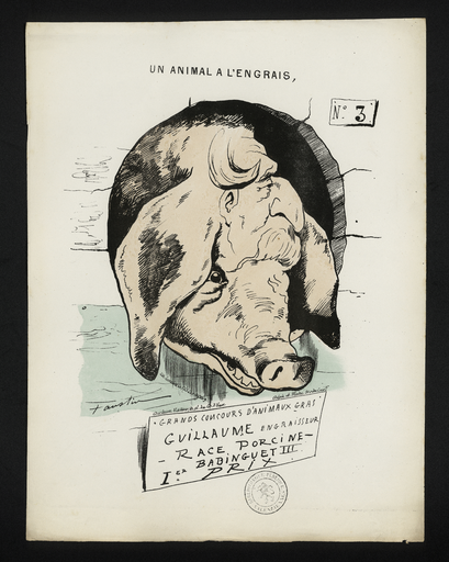 Un animal à l'engrais