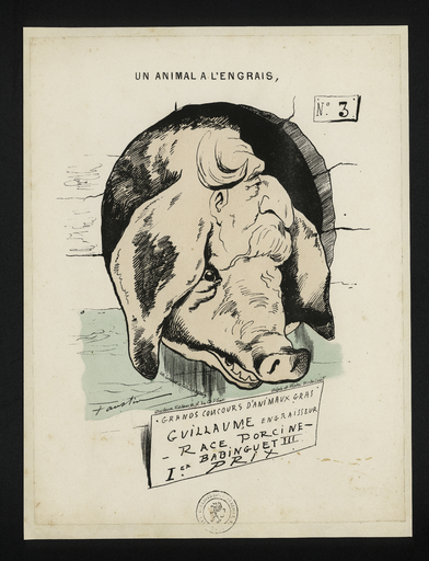 Un animal à l'engrais
