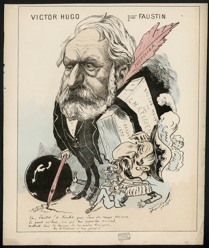 Victor Hugo par Faustin
