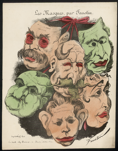 Les Masques par Faustin.