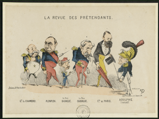 La revue des prétendants