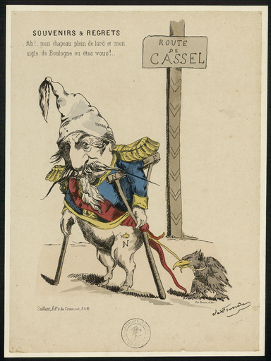 Souvenirs & regrets. Ah ! mon chapeau plein de lard et mon aigle de Boulogne ou êtes vous !..