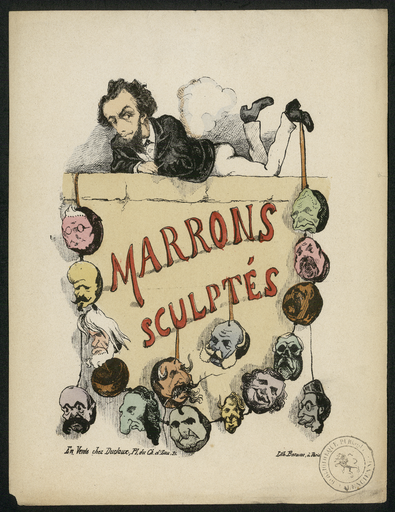 Marrons sculptés [page de titre]