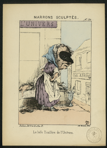 Marrons sculptés N°20. La belle Ecaillère de l'Univers
