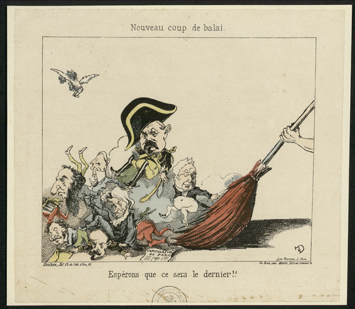 Nouveau coup de balai. Espérons que ce sera le dernier !!