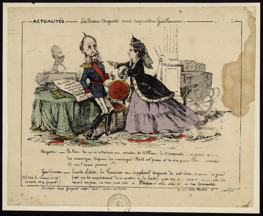Actualités. La reine Augusta vient surprendre Guillaume.