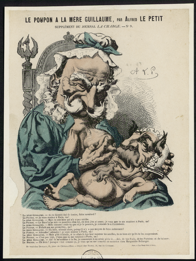 Le poupon à la mère Guillaume, par Alfred Le Petit.