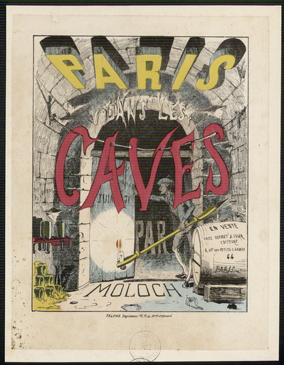 Paris dans les caves par Moloch juin 71