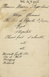Rôle du 5 avril [Menu]