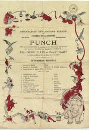 Punch offert par les Anciens élèves des Académies et les Valenciennois... [programme musical]