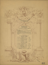 Concert du Lundi 16 Mars 1891 [Programme]