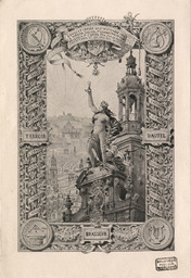 Banquet offert le 27 septembre 1902 à Terroir, Dautel, 1ers Grands Prix de Rome, Brasseur 1er 2e Grand Prix, par la ville de Valenciennes et les amis des lauréats