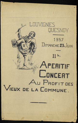 Apéritif concert au profit des Vieux de la Commune