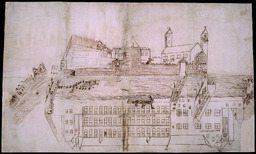 [Valenciennes. Le Collège des Jésuites : plan cavalier]
