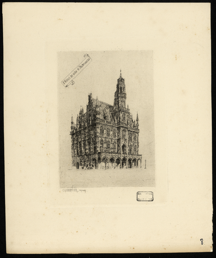 L'Hôtel de Ville d'Audenarde