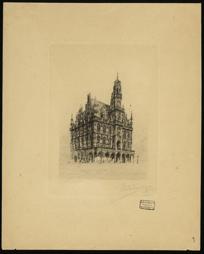 L'Hôtel de Ville d'Audenarde