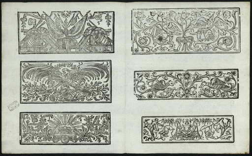 [Planche de bandeaux d'un spécimen typographique 2]