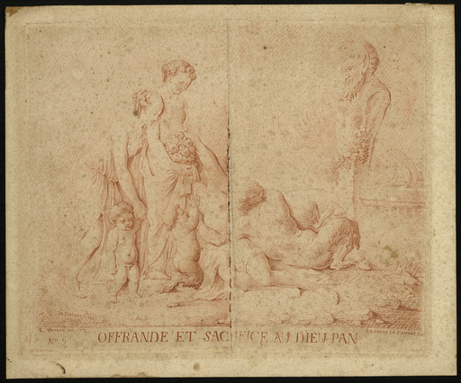 Offrande et sacrifice au dieu Pan