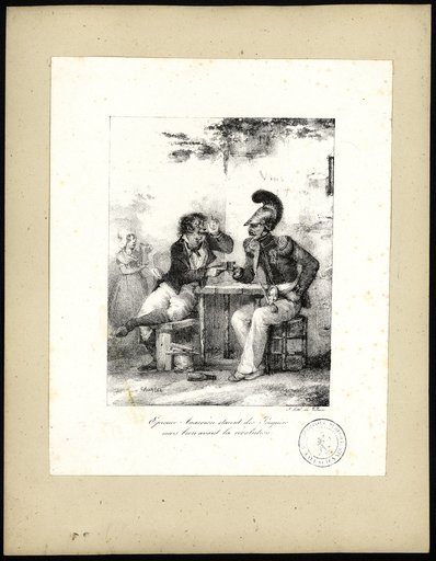 Épicure Anacréon étaient des pompiers mais bien avant la Révolution
