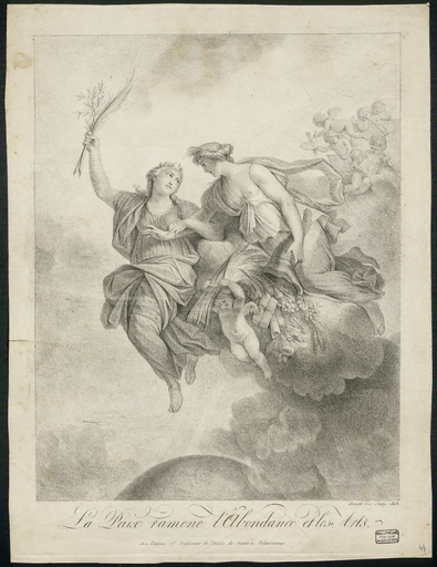 La Paix ramène l'Abondance et les Arts