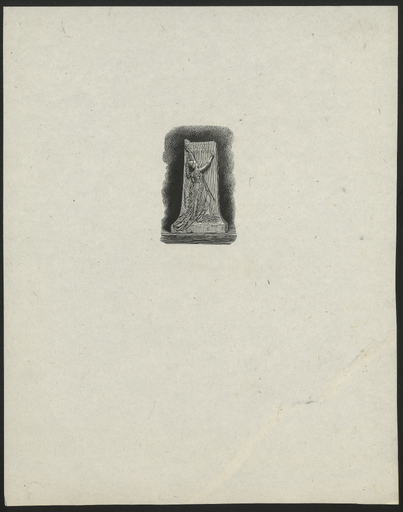 [La France coloniale gravant le nom d'Armand Rousseau sur le socle du monument]