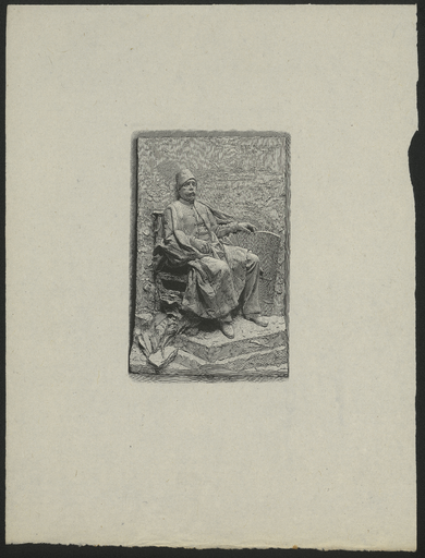 [Haut-relief du tombeau de Nubar-Pacha]