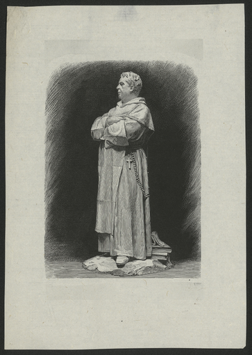 [Statue du Révérend Père Didon de profil]