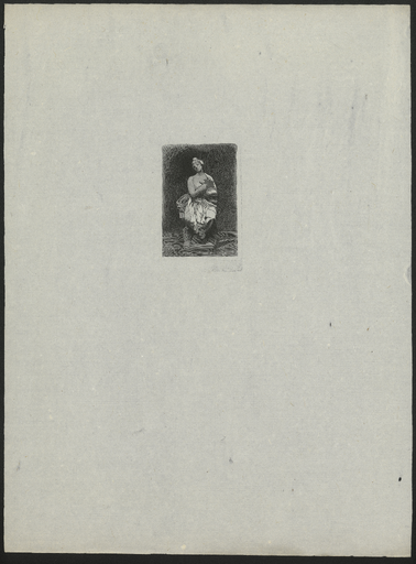 [Statuette d'une figure écrivant]