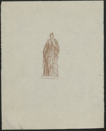 [Croquis d'une des versions de "La pensée sorbonienne"]