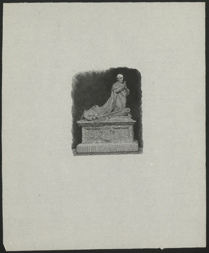 [Tombeau du cardinal Ernest Bourret]