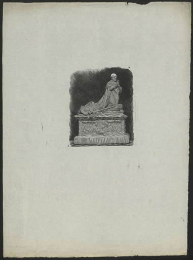 [Tombeau du cardinal Ernest Bourret]