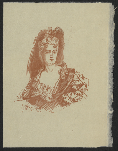 [Portrait de la duchesse de Phalaris, d'après François de Troy]
