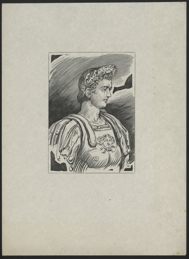 [Buste de Tibère de trois quart face, collection Campana]