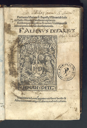 Parthenice Mariana F. Baptiste Mantuani ab Jodoco Badio Ascencio familiariter explanata. Ejusdemque Apologeticon & carmen votitium ad divam Virginem cum suis elucidatiunculis