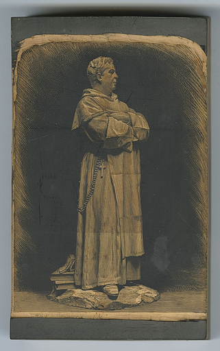 Matrice de la [Statue du Révérend Père Didon de profil]