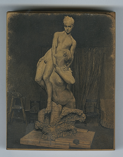 Matrice de la [Statue de la Sirène, sans les ailes]