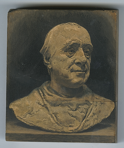 Matrice du [Buste du cardinal Ernest Bourret]