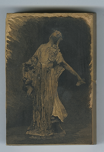 Matrice de la statue d'[Emma Calvé dans le rôle d'Ophélie]