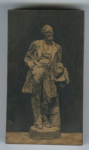 Matrice de l'[Esquisse du monument à François-Gracchus Cabrol]