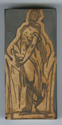 Matrice d'un [Croquis d'une version de la statue "la Source" ?]