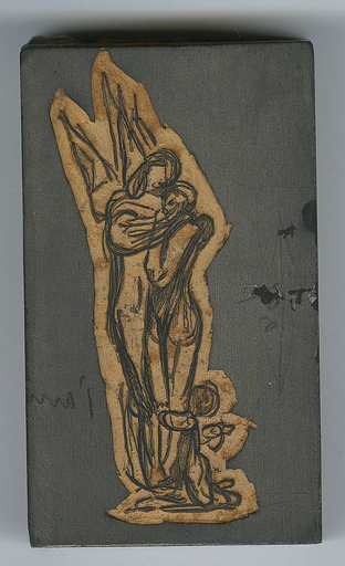Matrice d'un [Croquis du monument de la "Réunion de la ville de Menton à la France"]